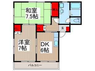 サンライズの物件間取画像